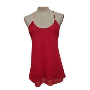 Be Real NWT Elegant Red Women's Top Sz S